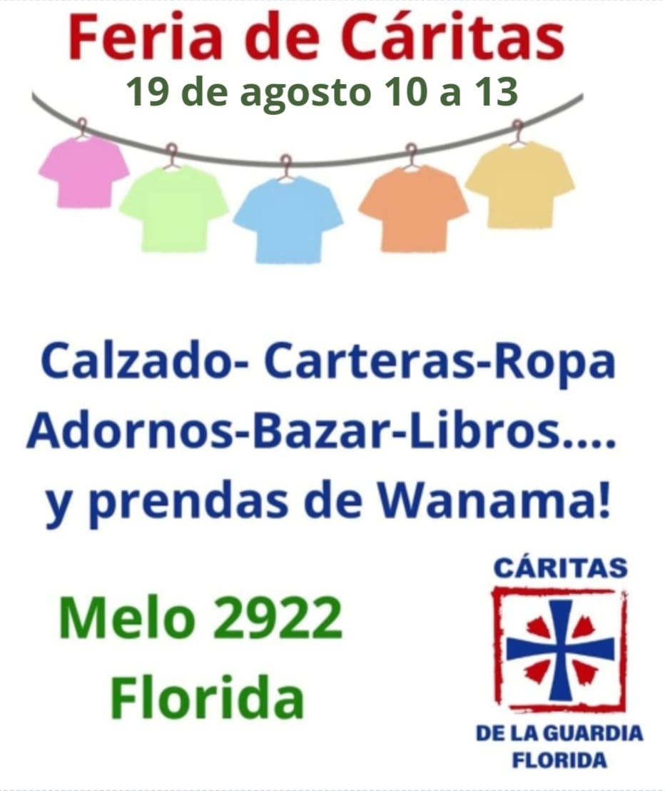 Feria de ropa de Cáritas